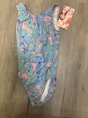 Gymnastics butterfly leotard